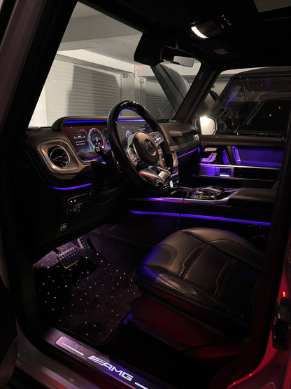 Smart LED Ambient Lighting Car Mats (4pcs)